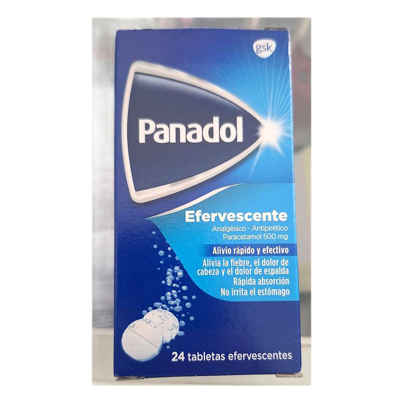 PANADOL EFERVESCENTE 500 MG GSK