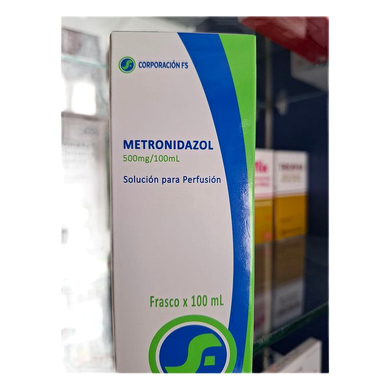 METRONIDAZOL 500MG AMP X100ML CORPORACION FS