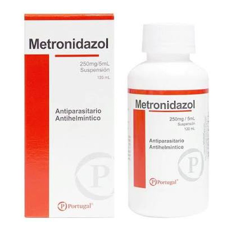 METRONIDAZOL SUSPENSION 250MG/ML X120ML X1 PORTUGAL