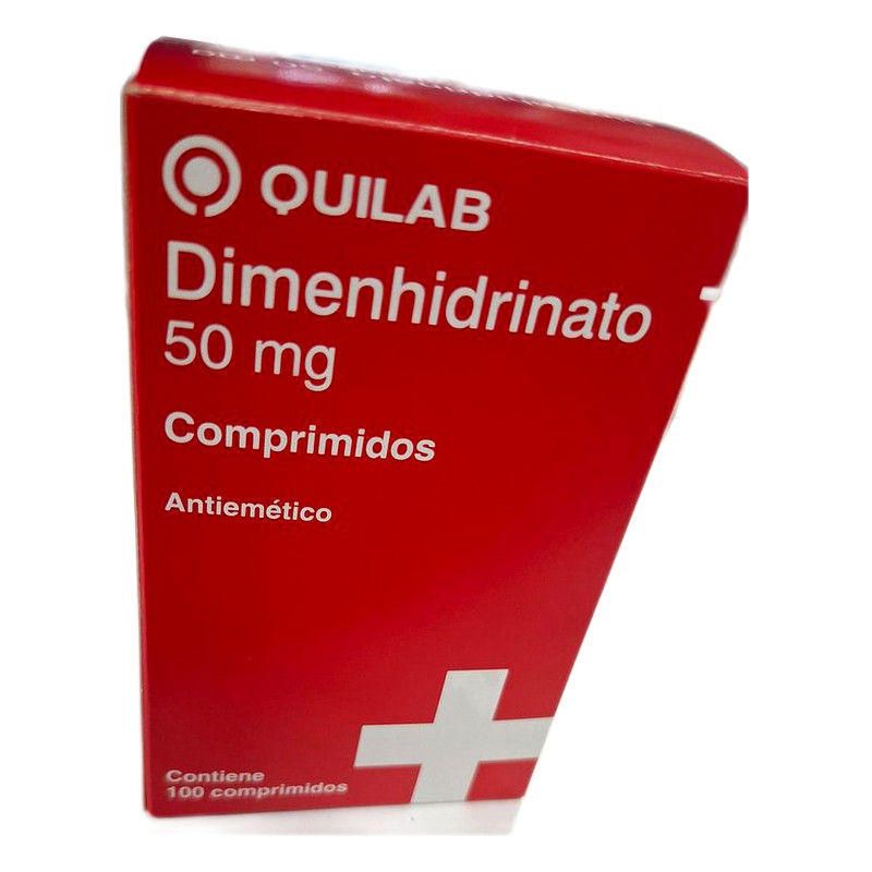 DIMENHIDRINATO 50MG TB X100 QUILAB