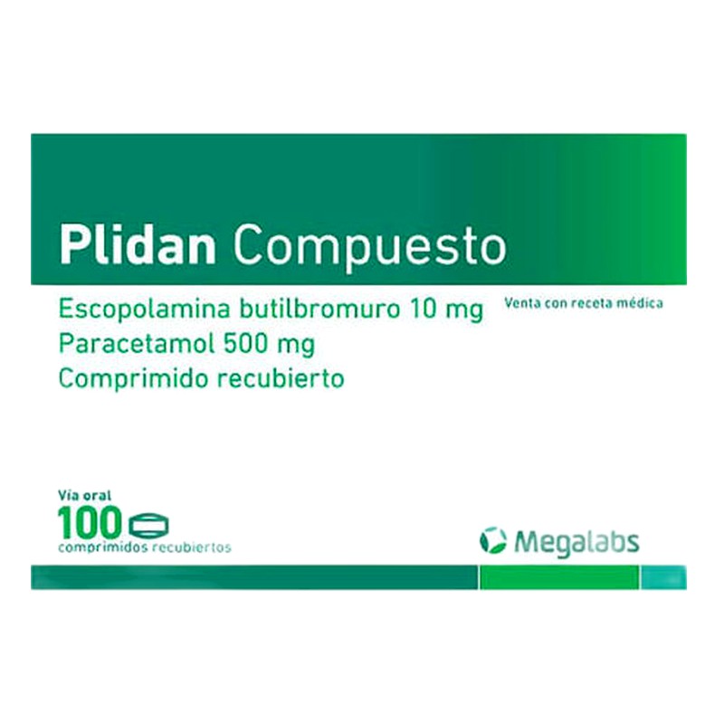 PLIDAN COMPUESTO NF TB X100 MEGALABS