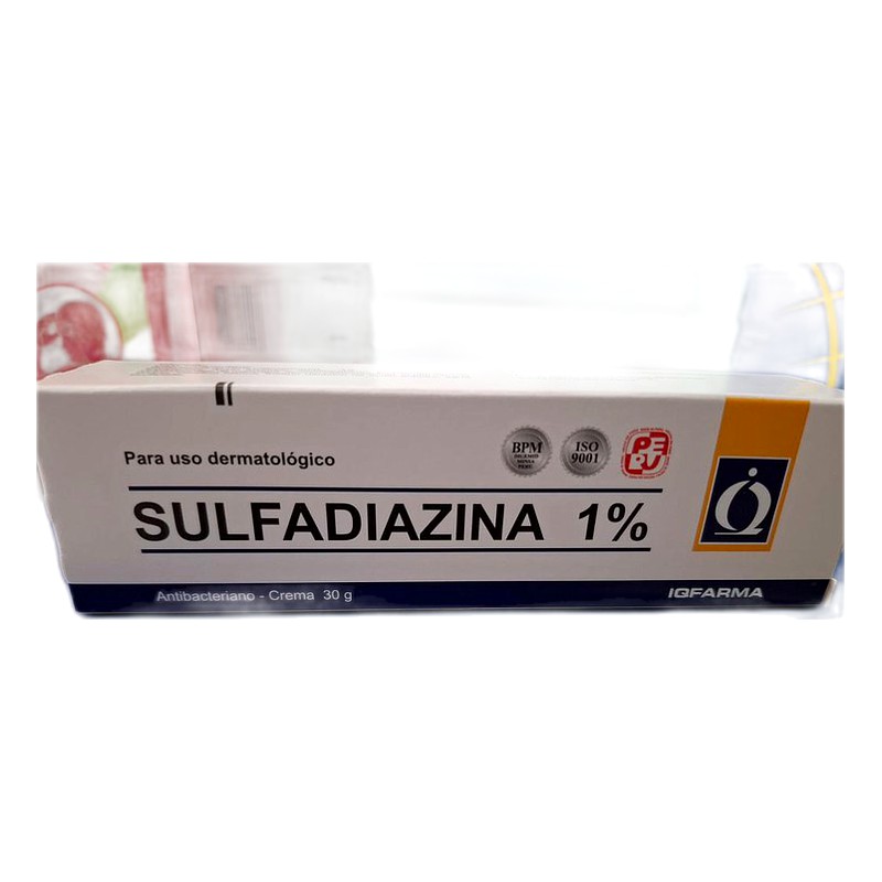 SULFADIAZINA 1% CREMA 30GR IQFARMA