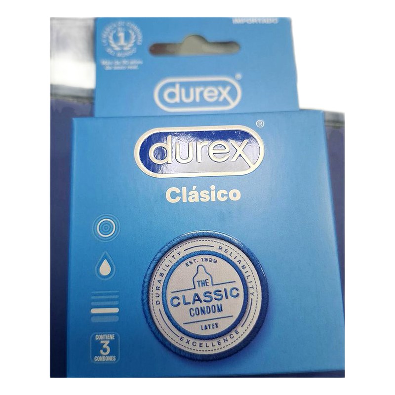 CONDON DUREX CLASICO X3 RECKIT