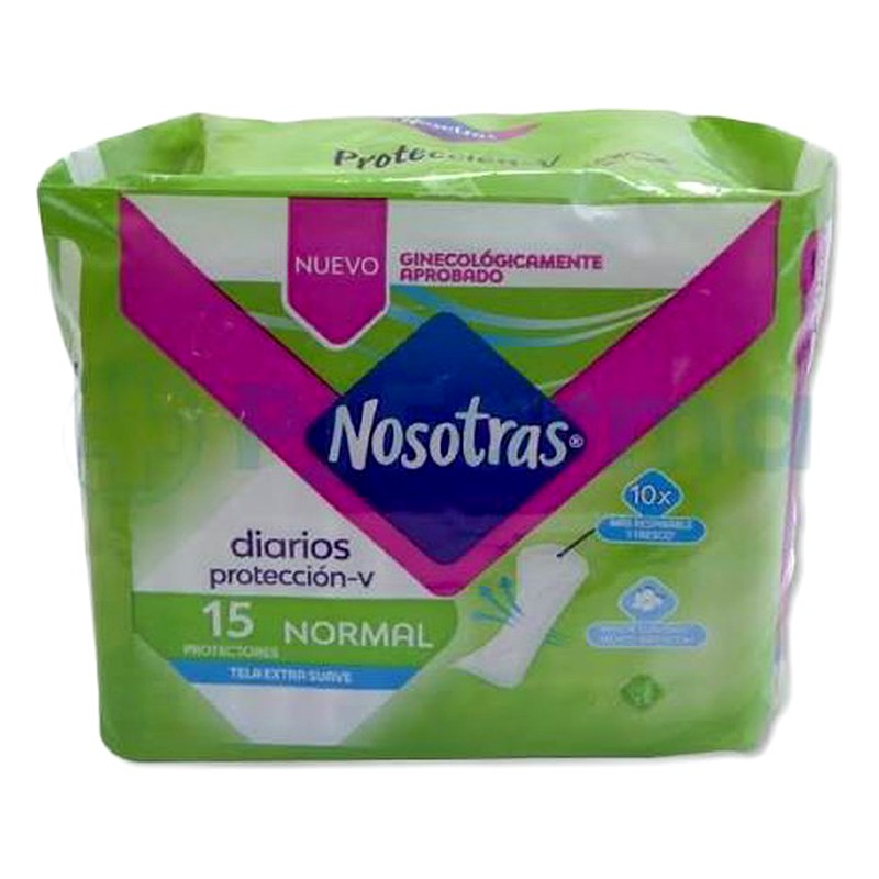 NOSOTRAS DIARIOS NORMAL X15 