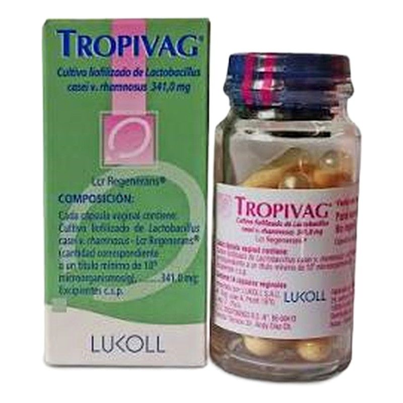 TROPIVAG CAP VAGINAL FRASCO X14 LUKOLL