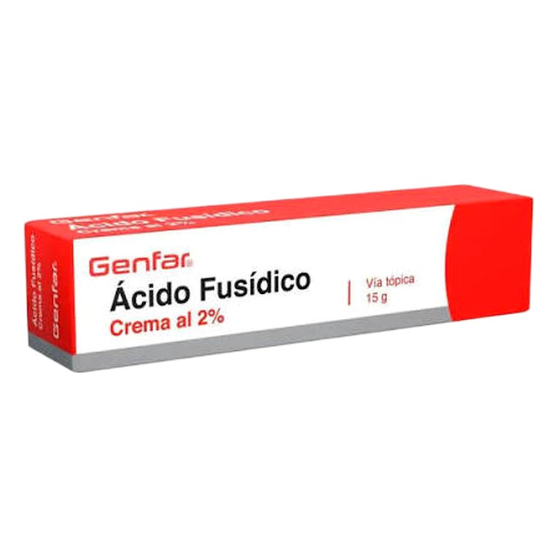 ACIDO FUSIDICO 2% Crema Lab GENFAR Tubo X 15 g