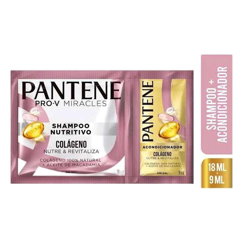 SHAMPOO PANTENE Y ACOND COLAGENO 18ML PYG 