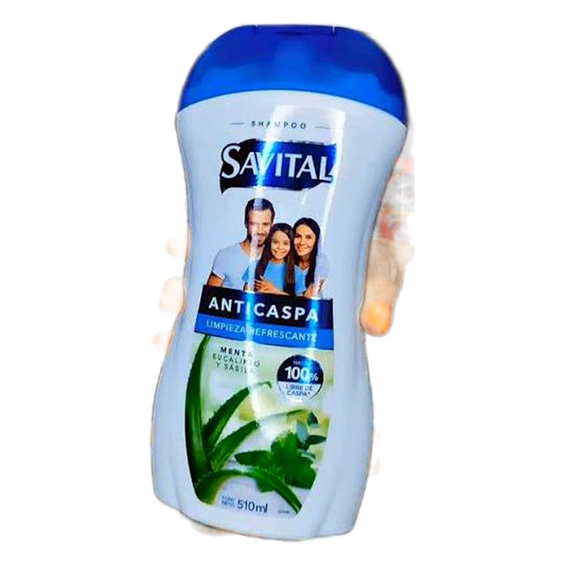 SHAMPOO SAVITAL ANTICASPA MENTA 510ML UNILEVER