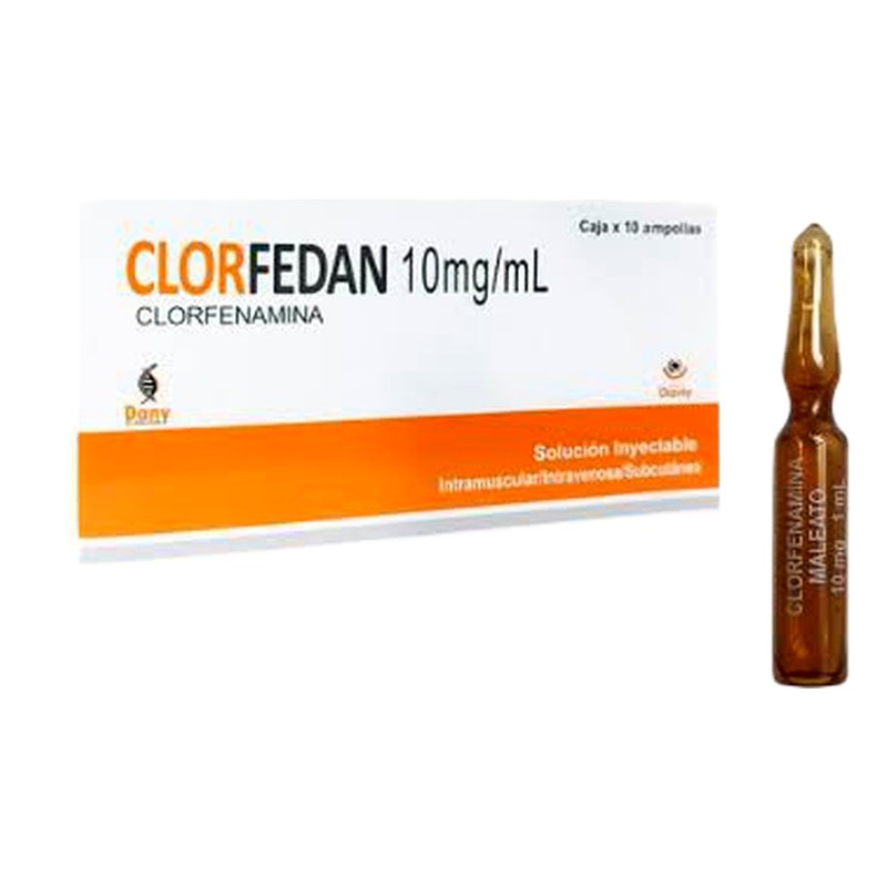 CLORFEDAN 10MG/ML AMP DANY
