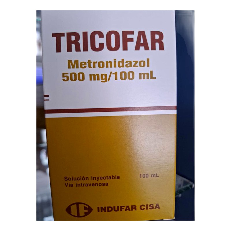TRICOFAR 500MG/100ML INTRAVENOSA INDUFAR CISA