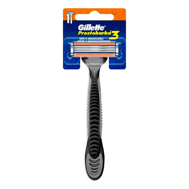 PRESTOBARBA3 GILLETTE PYG
