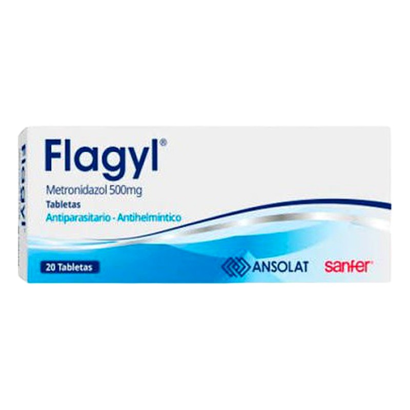 FLAGYL TB CAJAX20 SANFER
